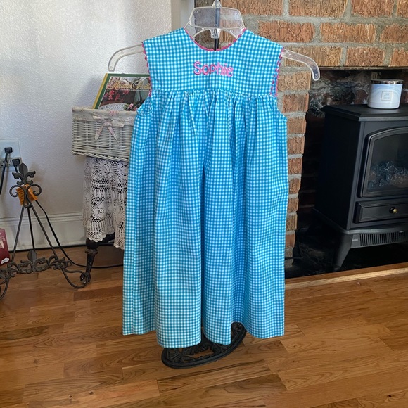 Banbury Cross Girls a monogrammed “Sophie” Dress size 6 - Picture 1 of 13